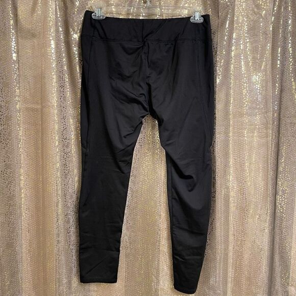 Jockey Shiny Black Full Length Active Leggings, XL - Picture 6 of 6